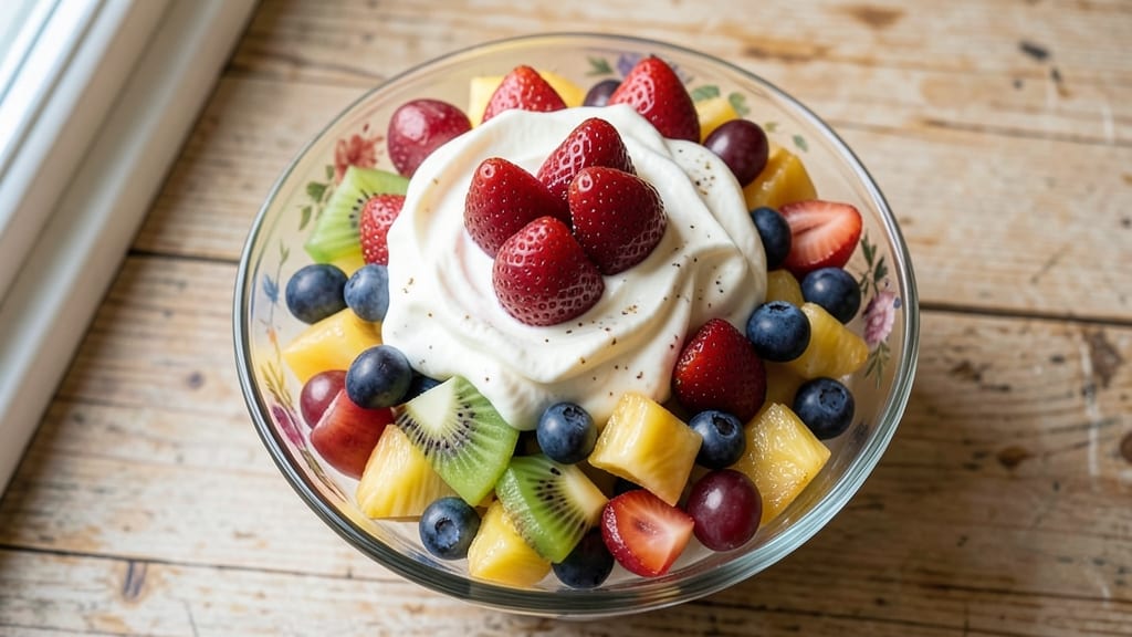 7 Cup Fruit Salad Recipe With Sour Cream: Creamy Tangy Twist That Stays Fresh