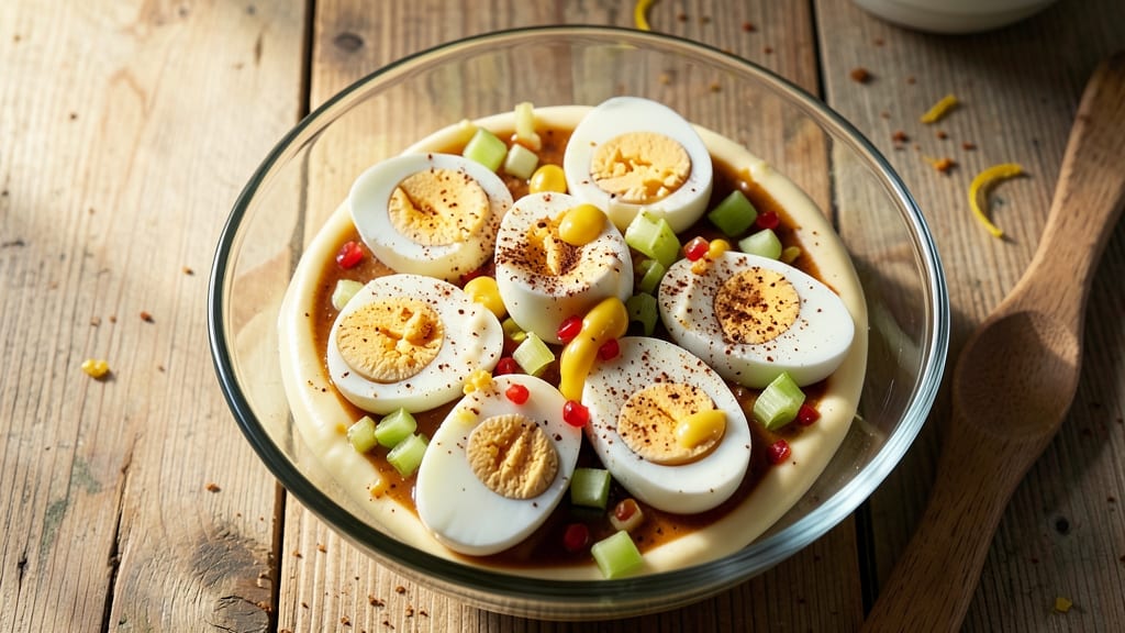 7 11 Egg Salad Recipe: Crisp Celery Crowns and Smoky Chipotle Twist