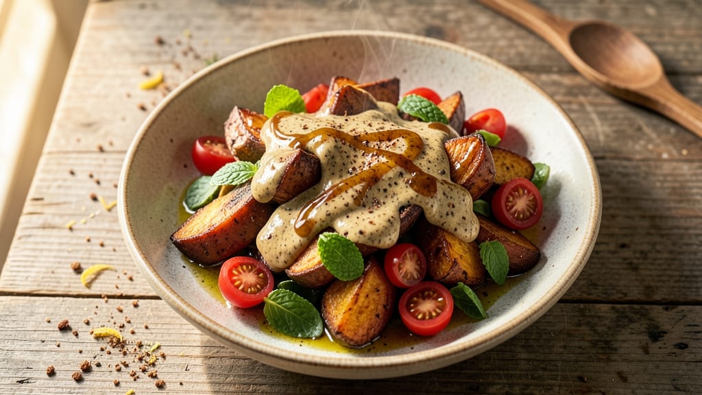 Whole Foods Sweet Potato Salad Recipe: Roasted Sweetness Meets Herbal Vinaigrette Crunch