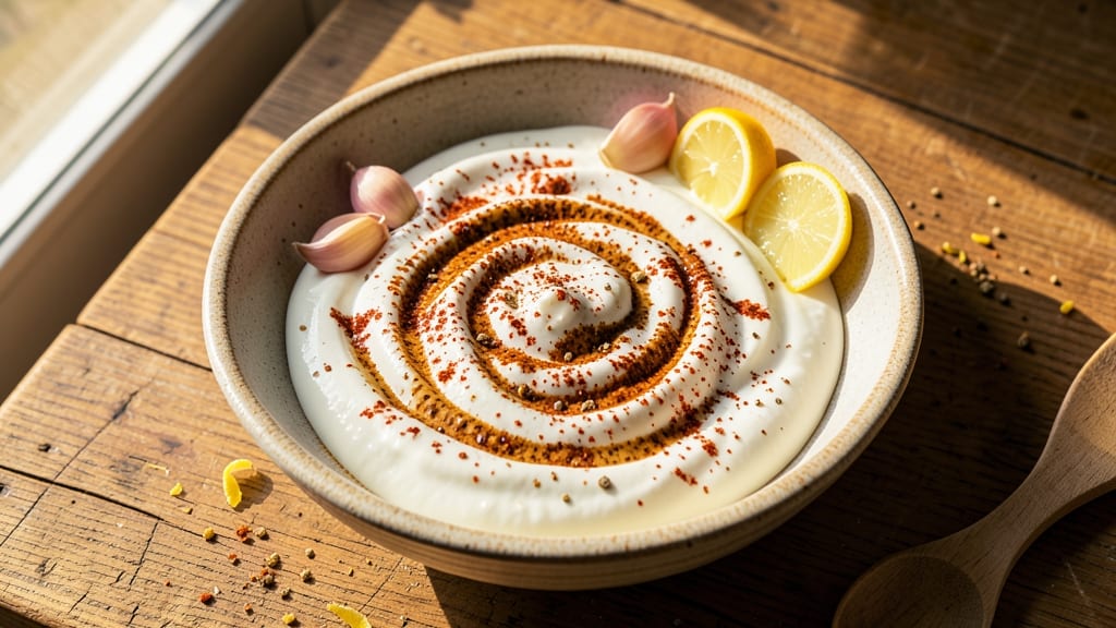 Chicken Shawarma Salad Dressing Recipe: Smoky Garlic-Yogurt Base With Fresh Herb Zing
