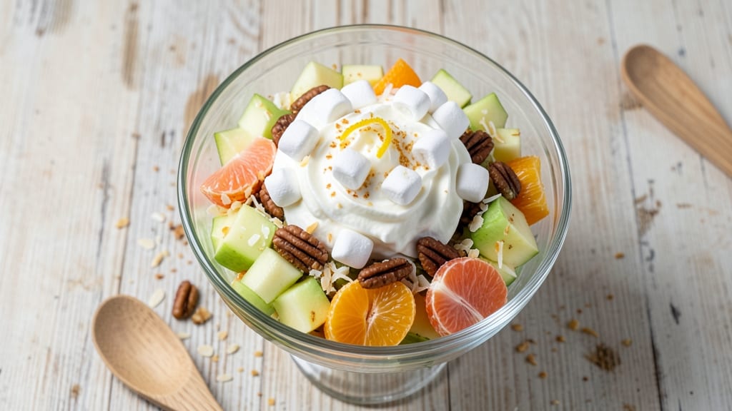 Ambrosia Salad Recipe With Apples: Sweet-Tart Crunch That Stays Fresh All Day