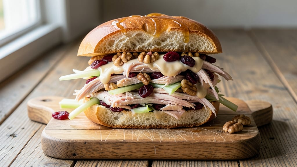 Chicken Salad Sandwich Recipe with Cranberries and Pecans: Sweet-Savory Crunch That Stays Fresh All Week