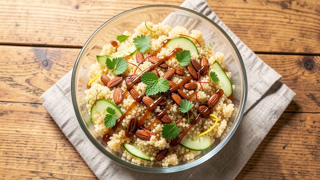 Cold Pearl Couscous Salad Recipe: Almond-Infused Crunch Meets Citrus Zing
