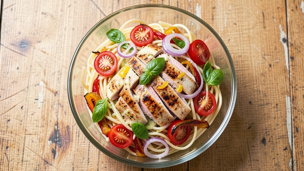 Capellini Pasta Salad Recipe: Al Dente Noodles With Bright Lemon Basil Twist