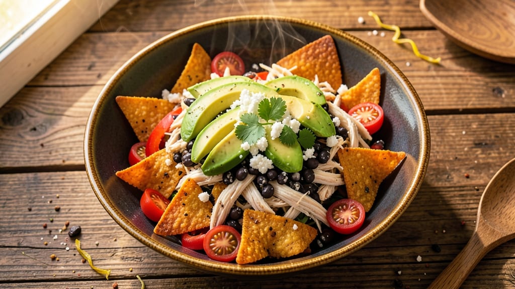 Chicken Taco Salad Recipe With Doritos: Crunchy Shells and Spicy Layers