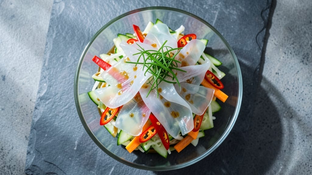 Chinese Jellyfish Salad Recipe: Silky Bites With Citrus-Lime Zing