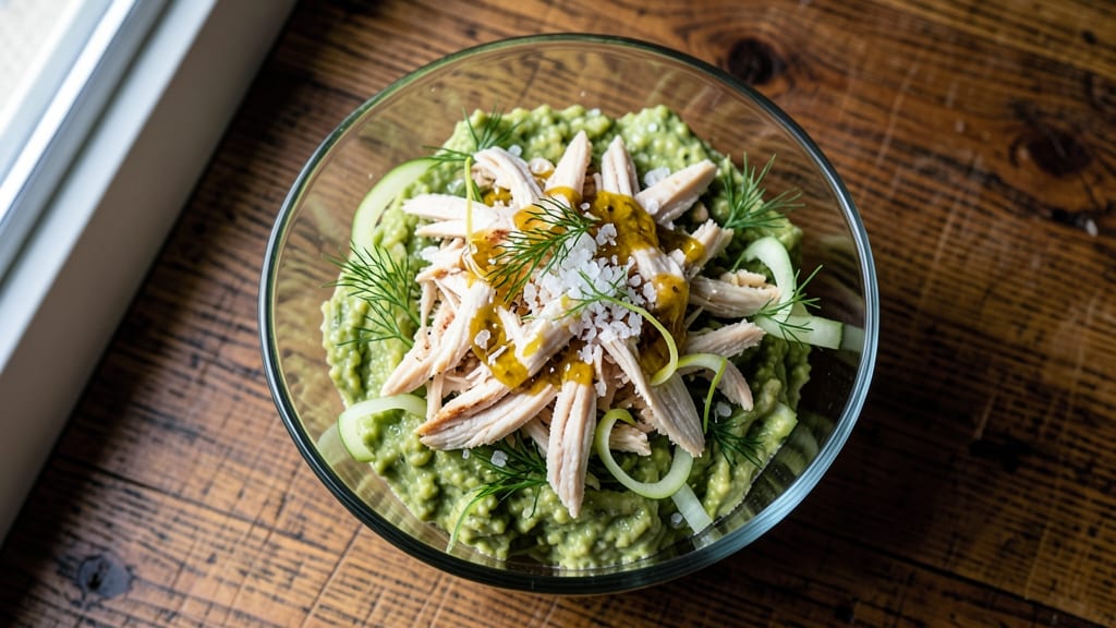 Chicken Salad Recipe for Keto Diet: Creamy Avocado Base Without Mayo