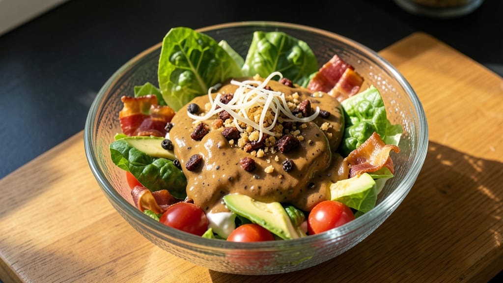 Celebrity Club Caesar Salad Recipe: Crisp Celery Crowns and Smoky Chipotle Cream Cheese Twist
