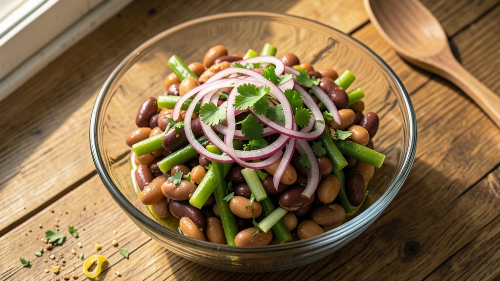 Three Bean Salad Recipe Tasty: Crunchy, Protein-Packed Lunch in a Jar