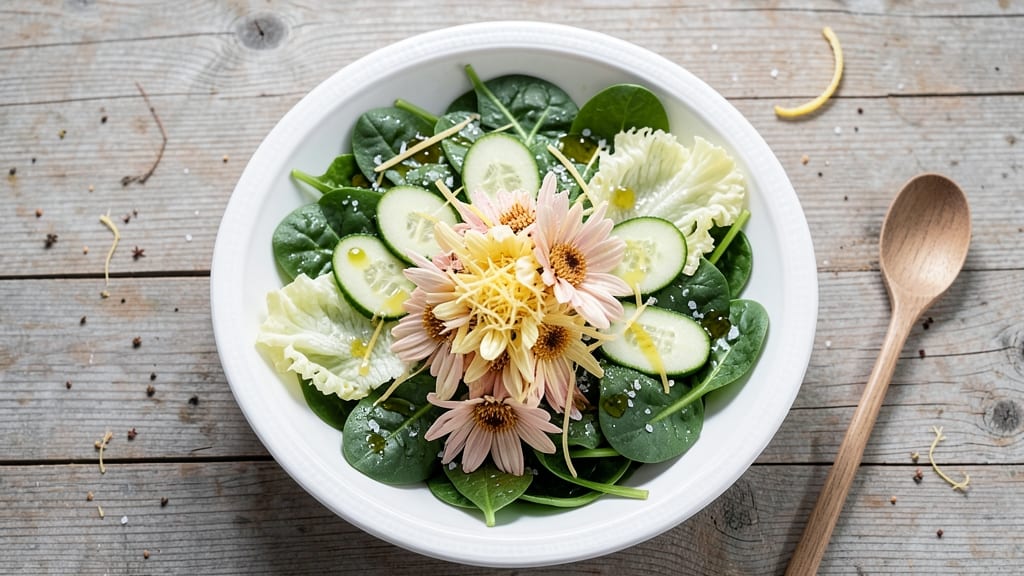 Chrysanthemum Salad Recipe: Light and Floral Springtime Delight