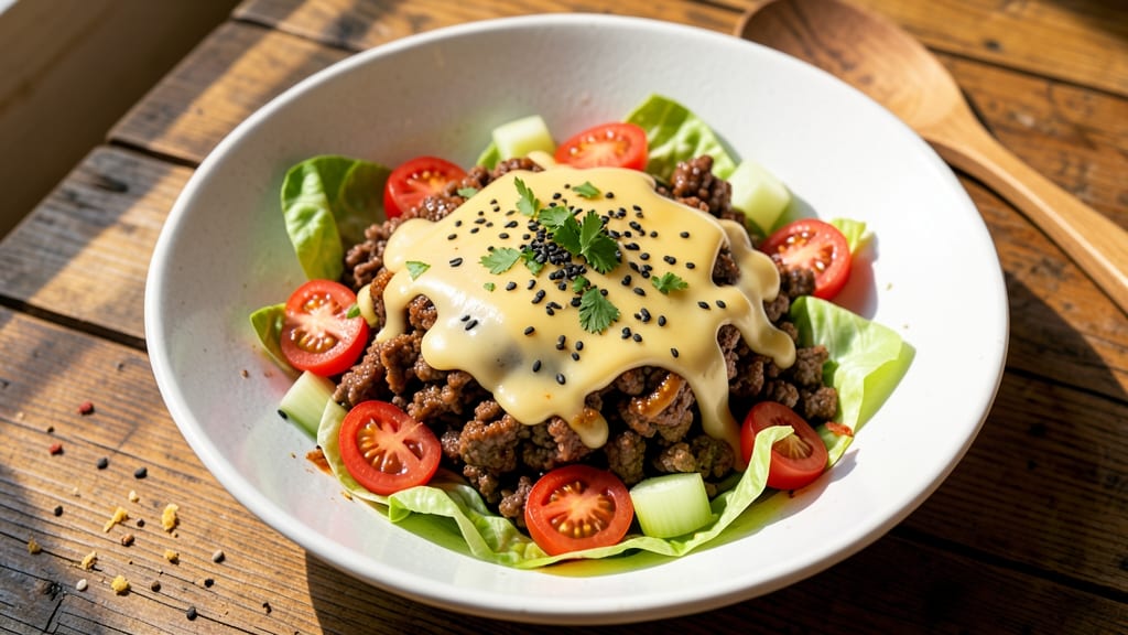 Cold Taco Salad Recipe With Ground Beef: Crunchy Celery Crowns and Spicy Beef Harmony