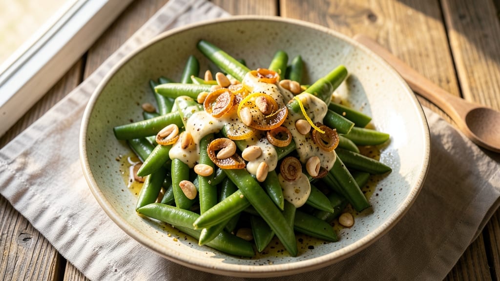 Warm Green Beans Salad Recipe: Crisp-Tender Blanched Beans With Zesty Lemon Vinaigrette