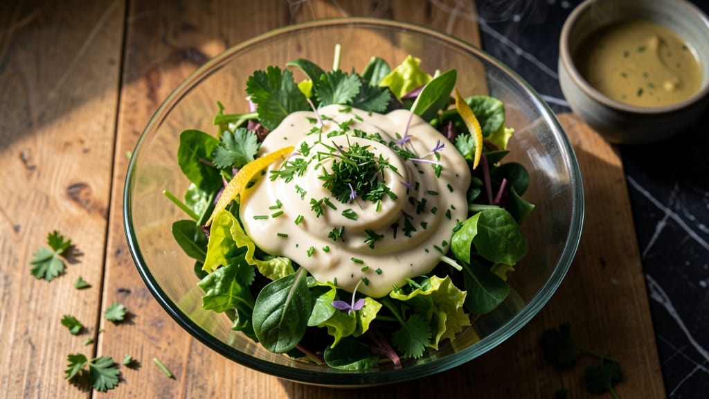 1948 Green Goddess Salad Recipe: Celery Crown Crunch Meets Herb-Infused Cream Cheese Bliss