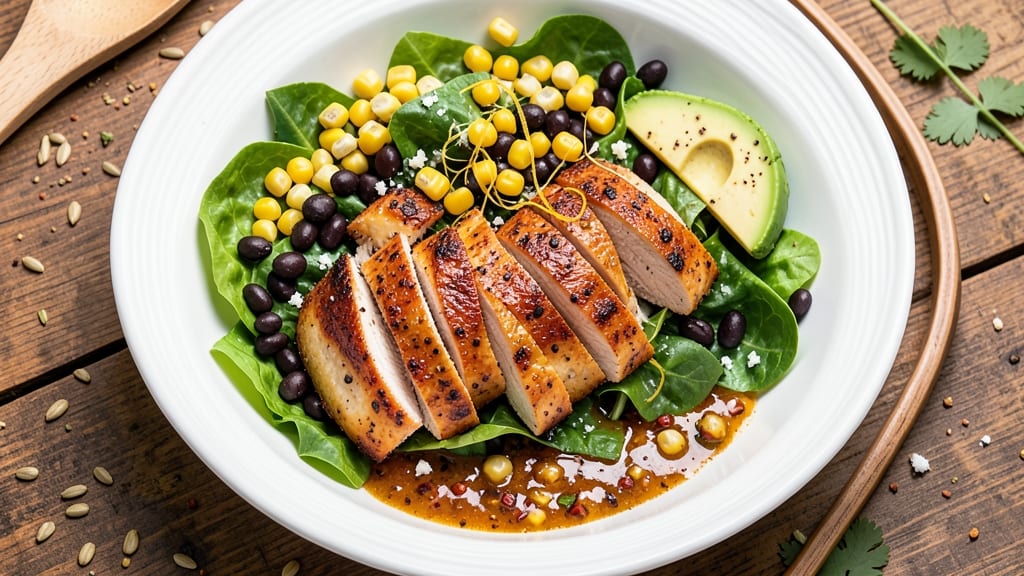 Chipotle Chicken Taco Salad Recipe: Smoky Spice and Crisp Celery Crown Crunch