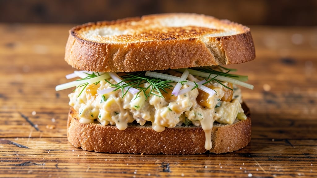 Ultimate Egg Salad Sandwich Recipe: Crisp Celery Crowns and Zesty Herb Twist