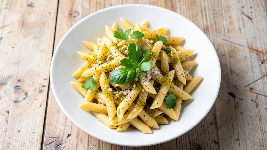 Cold Vinaigrette Pasta Salad Recipe: Zesty Lemon-Olive Oil Dressing That Stays Fresh