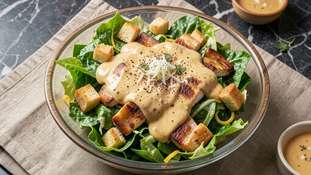 Chili's Caesar Salad Recipe: Parmesan-Crusted Croutons and Smoky Chipotle Dressing