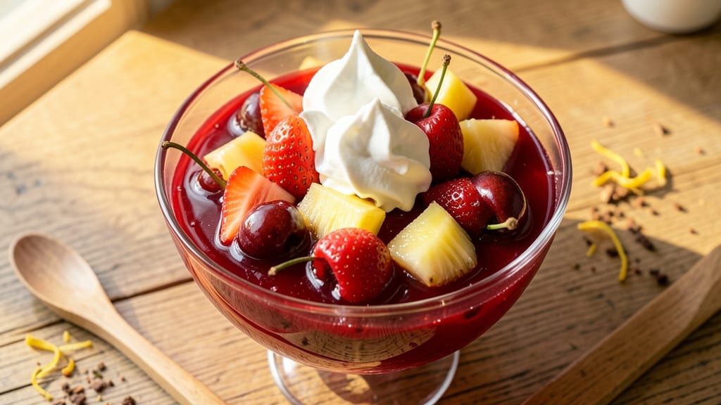 Cherry Jello Fruit Salad Recipe: Layered Sweetness With Zero-Mess Prep