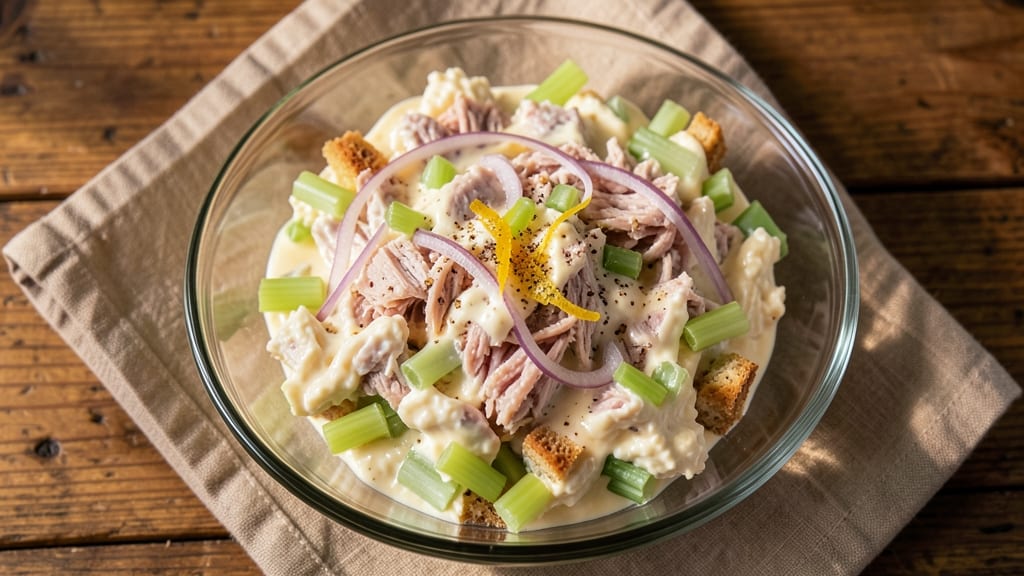 Carnegie Deli Tuna Salad Recipe: Classic Crunch and Cream Cheese Harmony