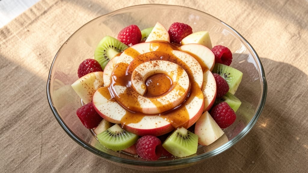Caramel Apple Fruit Salad Recipe: Warm Spiced Crunch Meets Cool Fruit Bites