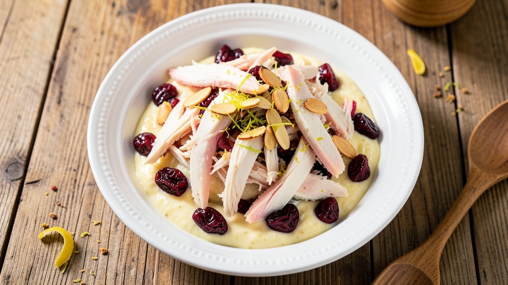 Chicken Salad Recipe with Dried Cranberries and Almonds: Sweet-Tart Crunch for Picnic Perfection