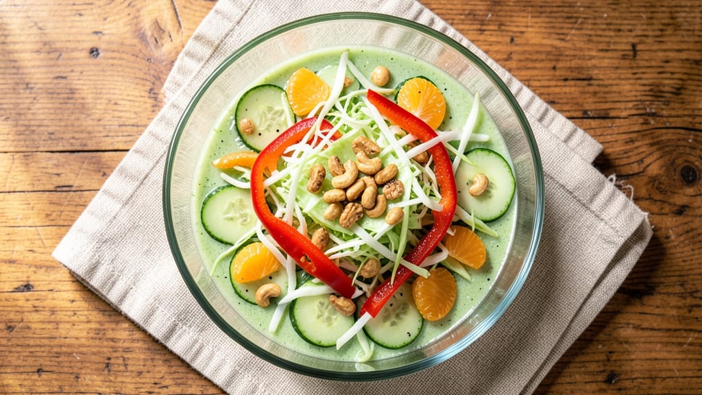 Aloe Vera Salad Recipe: Soothing Gel and Crunchy Veggie Balance