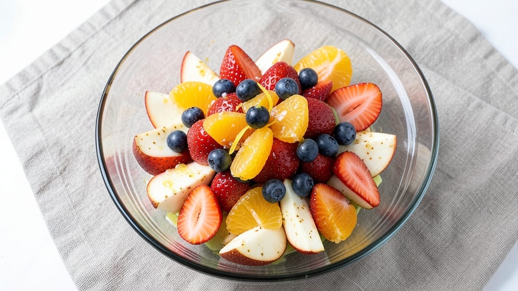 5-Ingredient Fruit Salad Recipe: Bright, Bursting Colors in Under 10 Minutes