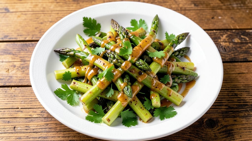 Chopped Asparagus Salad Recipe: Crispy Blanched Spears With Lemon-Herb Vinaigrette
