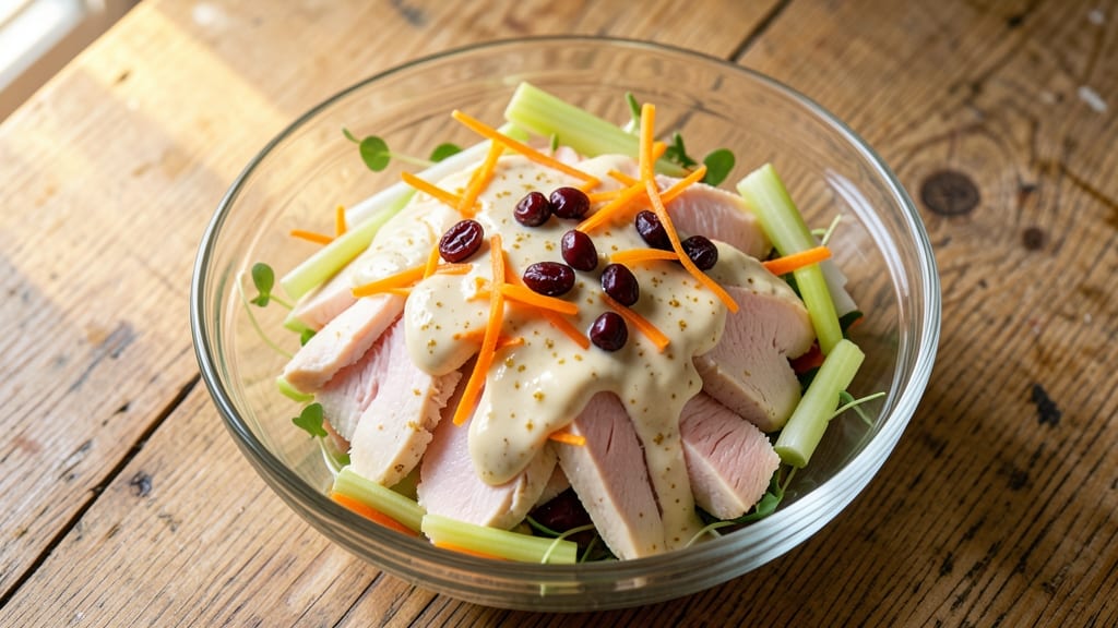 Chicken Salad Recipe for Picky Eaters: Mild Flavor With Crunchy Celery Crowns