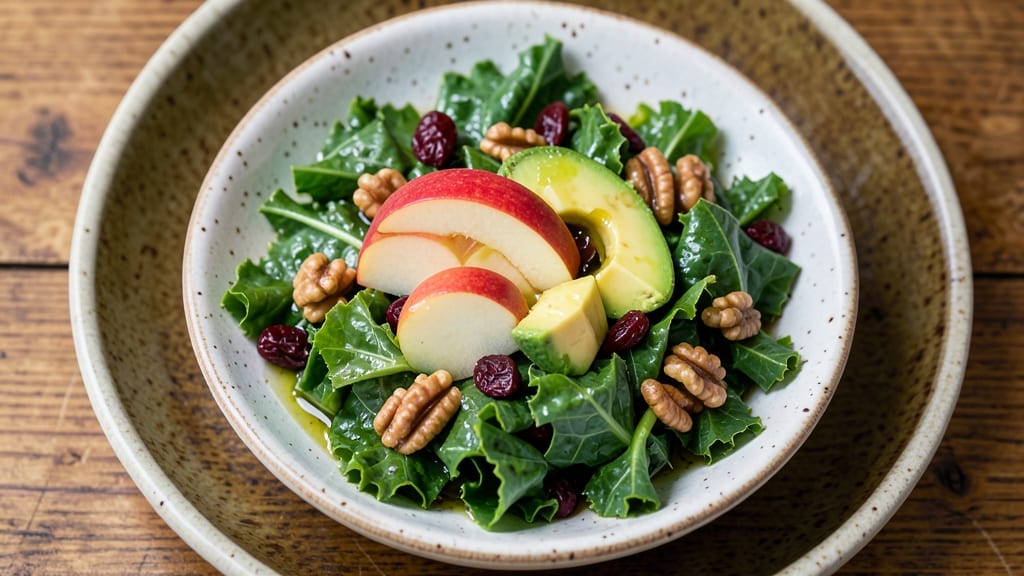 Sweet Kale Chopped Salad Recipe: Honey-Lime Dressing With Crunchy Texture