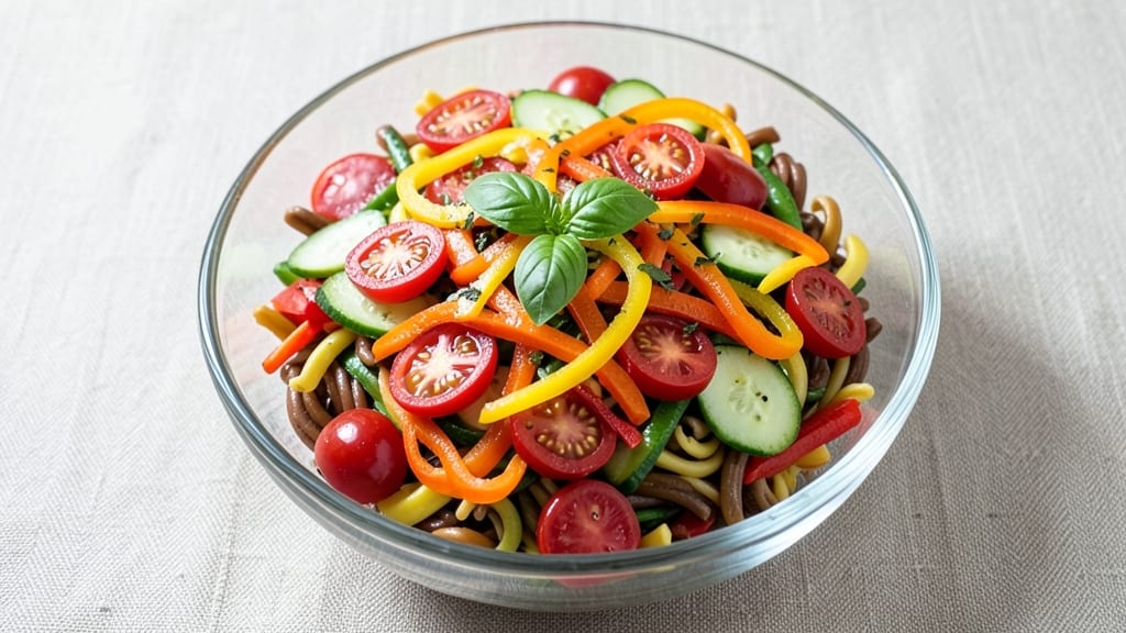 Cold Rainbow Pasta Salad Recipe: Vibrant Layers of Color and Crunch
