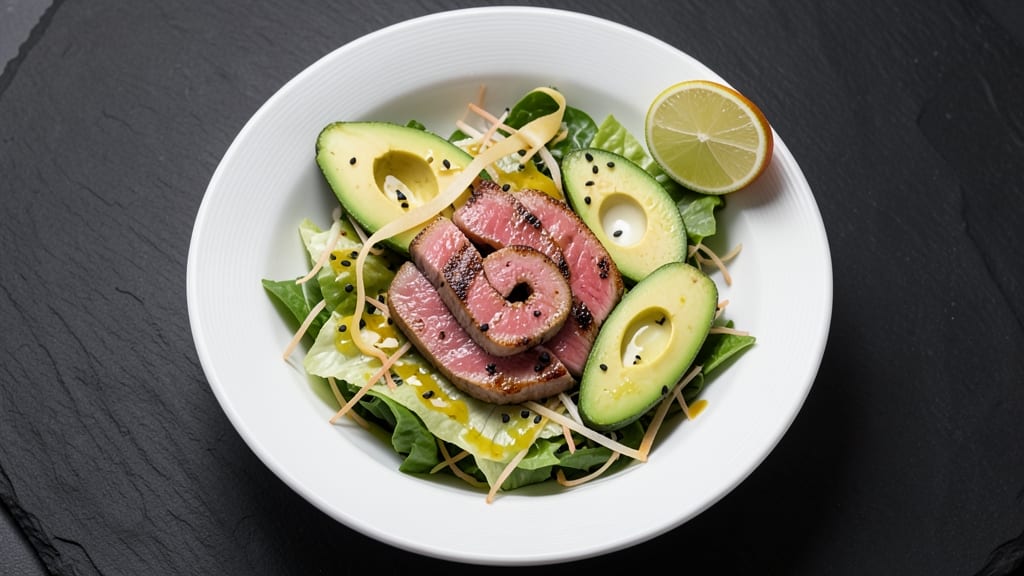 Ahi Tuna Avocado Salad Recipe: Citrus-Kissed Freshness in 15 Minutes