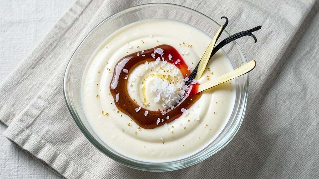 Sweet Creamy Salad Dressing Recipe: Honey-Drizzled Vanilla Yogurt Base