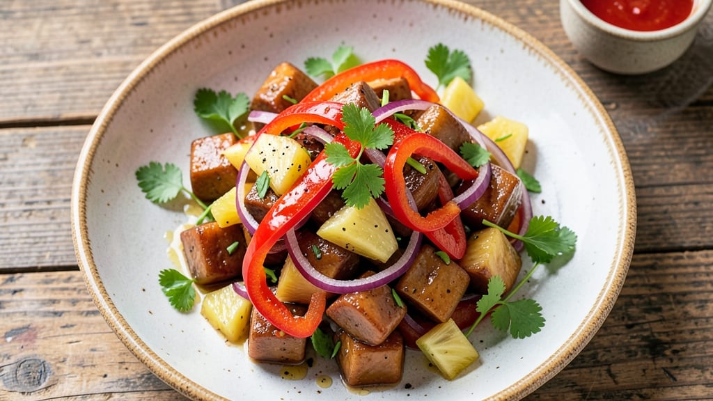 Cassava Salad Recipe: Tropical Crunch With Pineapple and Citrus Zing