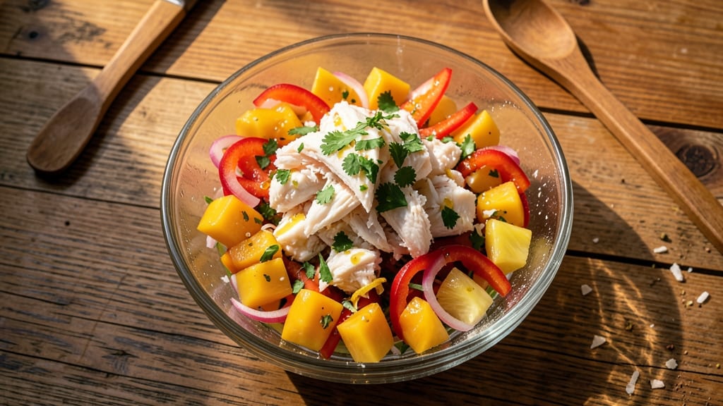 Caribbean Crab Salad Recipe: Zesty Lime and Rum-Infused Crunch