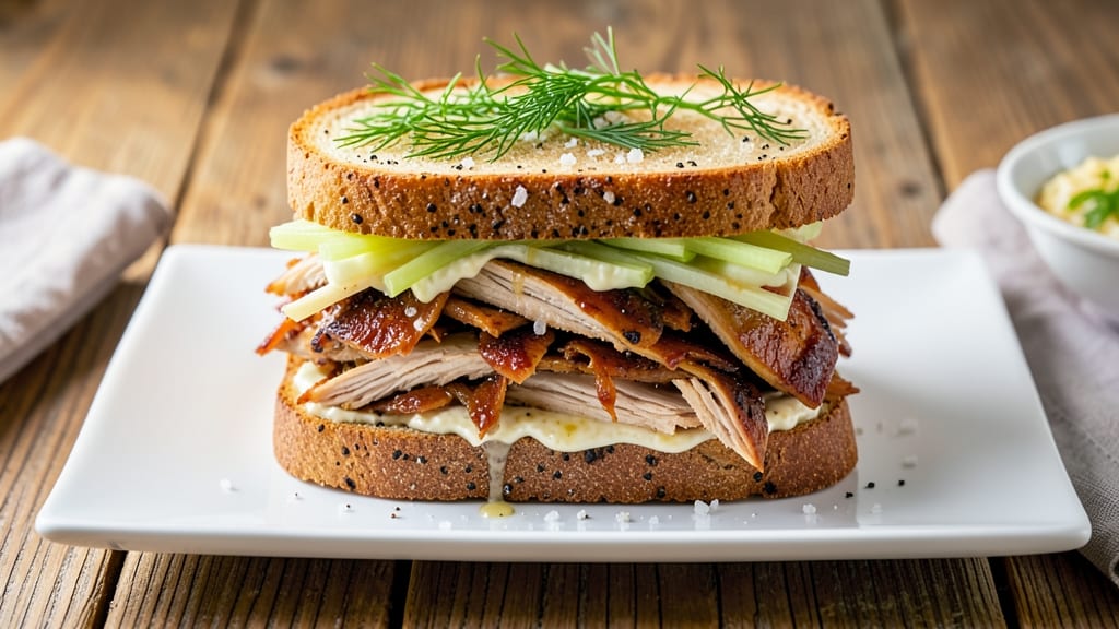 Cold Chicken Salad Sandwich Recipe: Crisp Celery Crowns and Zero-Mayo Cream Cheese Twist