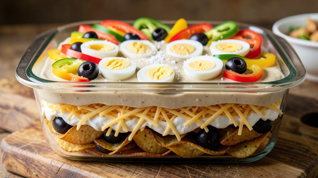 7 Layer Salad Recipe 9x13: Layered Party Perfection in One Dish