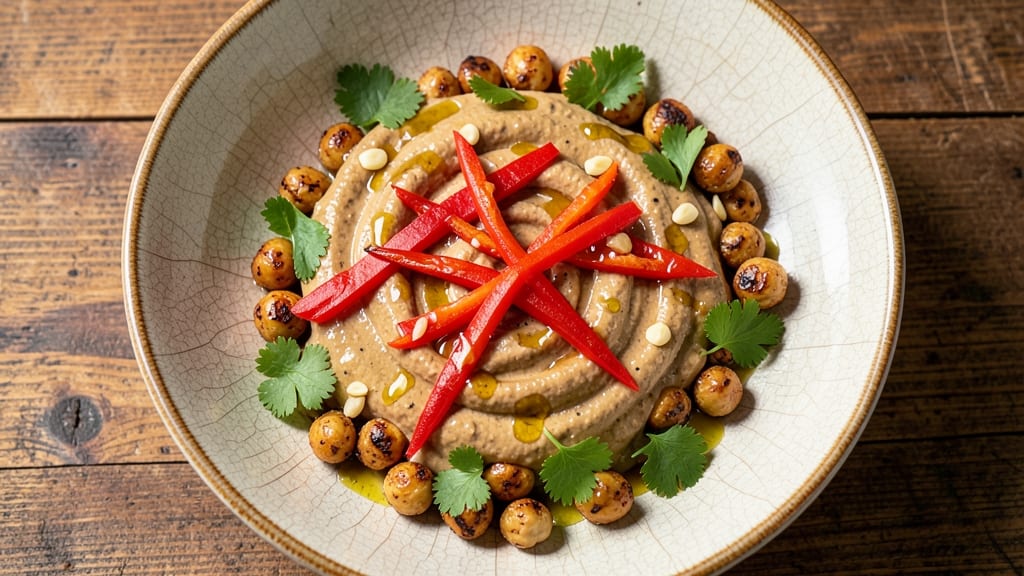 Chickpea and Tahini Salad Recipe: Nutty Creaminess Meets Mediterranean Crunch