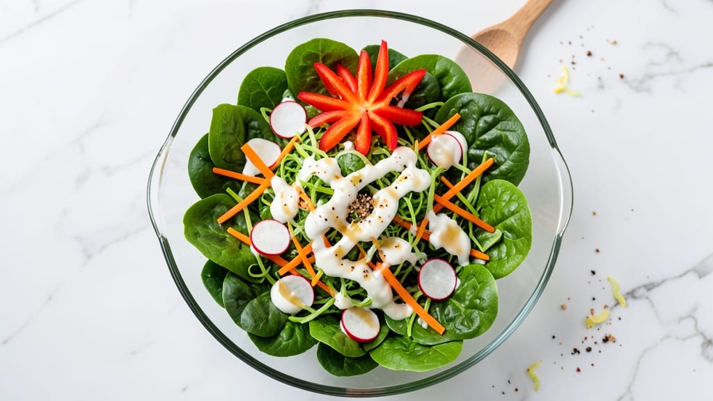 Christmas Tree Salad Recipe: Festive Crunch With Creamy Herb Dressing