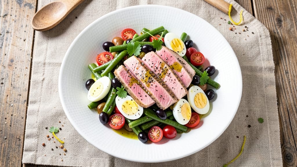 Classic Tuna Nicoise Salad Recipe: French Bistro Crunch in a Bowl