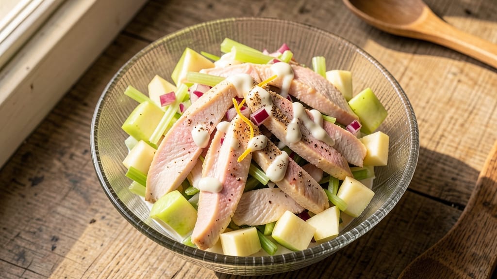 Chicken Salad With Green Apples Recipe: Crisp Celery and Sweet-Tart Bite Balance