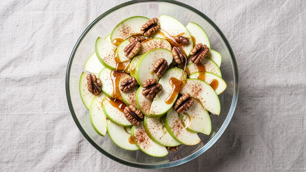 WW Apple Salad Recipe: Crunchy Granny Smith Bites with Warm Cinnamon-Kissed Dressing