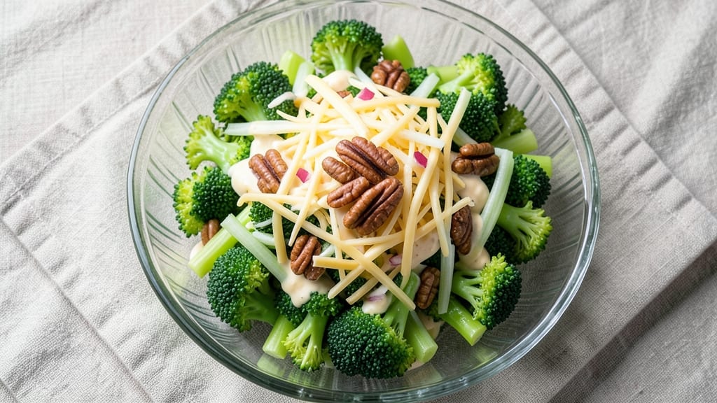 Albertsons Broccoli Salad Recipe: Crunchy Celery and Creamy Ranch Fusion